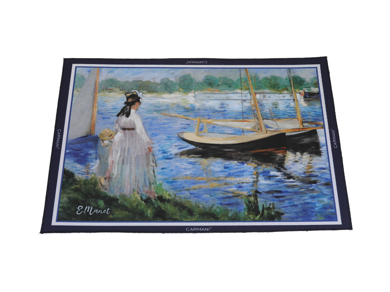 Podkładka na stół - E. Manet, Brzegi Sekwany (CARMANI)