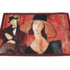 Podkładka na stół - A. Modigliani, Kobieta w kapeluszu i Mario Varvogli (CARMANI)