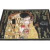 Podkładka na stół - G. Klimt, Pocałunek, czarne tło (CARMANI)