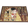 Podkładka na stół - G. Klimt, Pocałunek, brązowe tło (CARMANI)