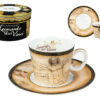 Filiżanka espresso - L. da Vinci, Człowiek Witruwiański (CARMANI)