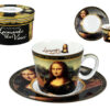 Filiżanka espresso - L. da Vinci, Mona Lisa (CARMANI)