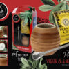 Zestaw do Yerby - Naczynie Ceramiczne (brązowe) + bombilla + Yerba Mate Green 50g