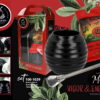 Zestaw do Yerby - Naczynie Ceramiczne (czarne) + bombilla + Yerba Mate Green 50g
