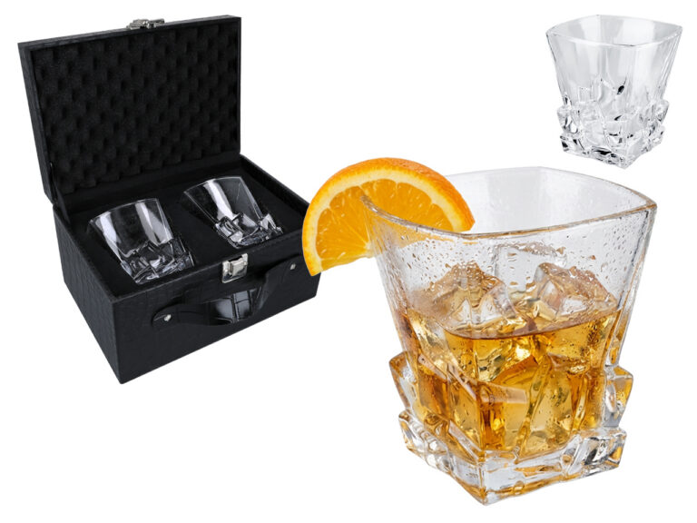 Zestaw 2 szklanek do whisky