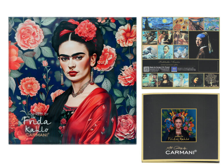 Podkładka szklana - inspirowana malarstwem F. Kahlo(CARMANI)