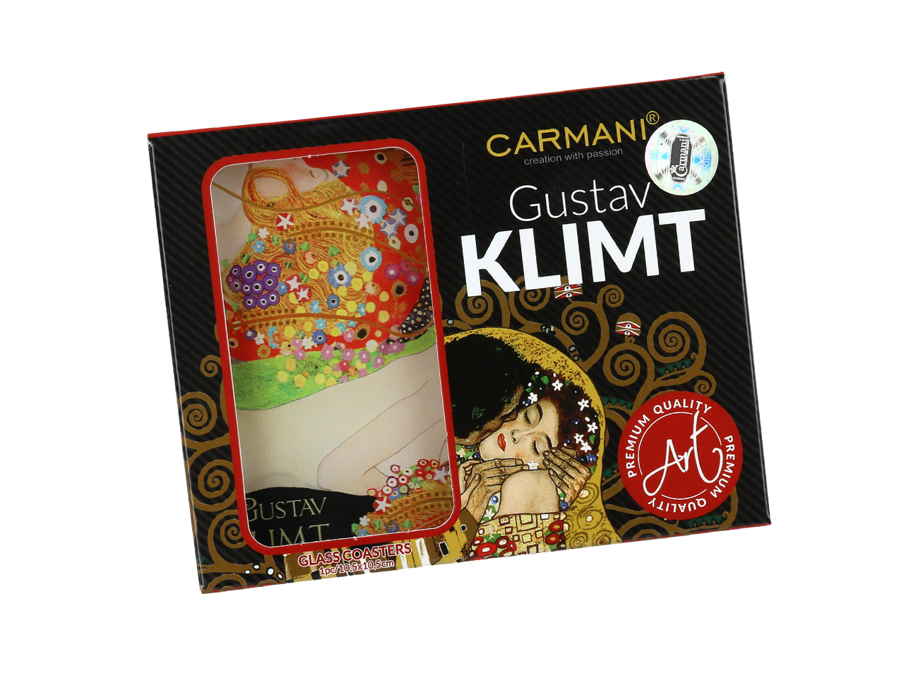 Podkładka szklana - G. Klimt, Węże wodne (CARMANI) - obrazek 2