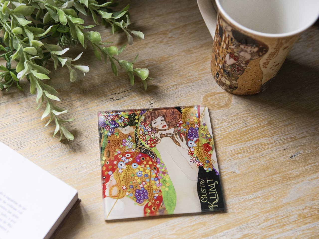 Podkładka szklana - G. Klimt, Węże wodne (CARMANI) - obrazek 4