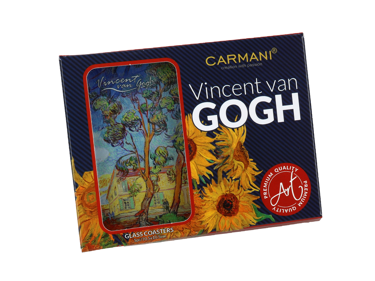 Podkładka szklana - V. van Gogh, Ogród (CARMANI) - obrazek 2
