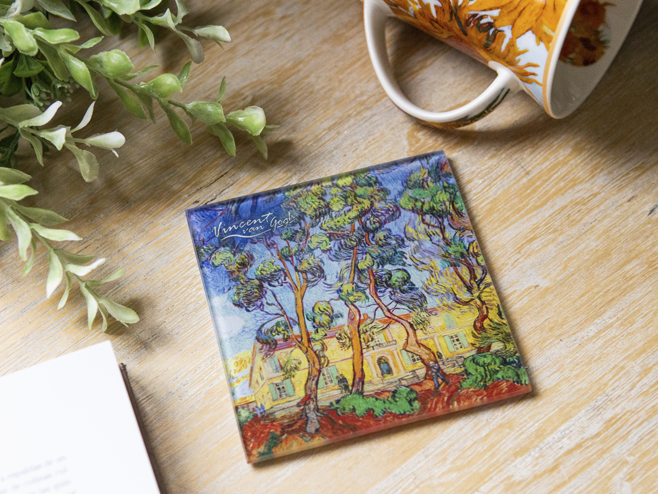 Podkładka szklana - V. van Gogh, Ogród (CARMANI) - obrazek 5