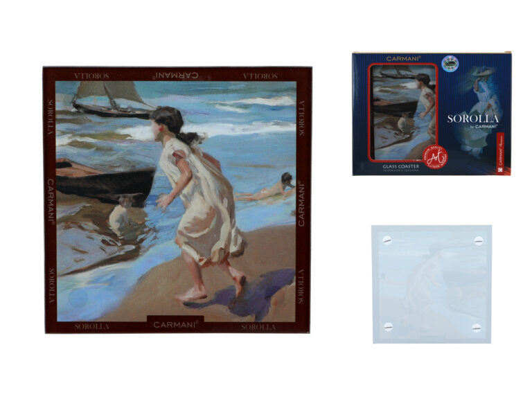 Podkładka szklana - J. Sorolla, Czas kąpieli (CARMANI)