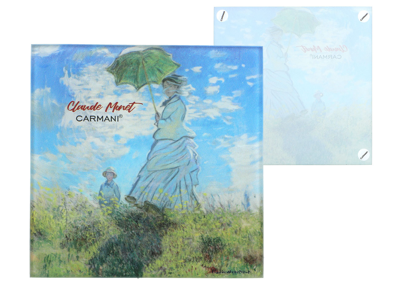Podkładka szklana - C. Monet, Kobieta z Parasolem (CARMANI) - obrazek 2