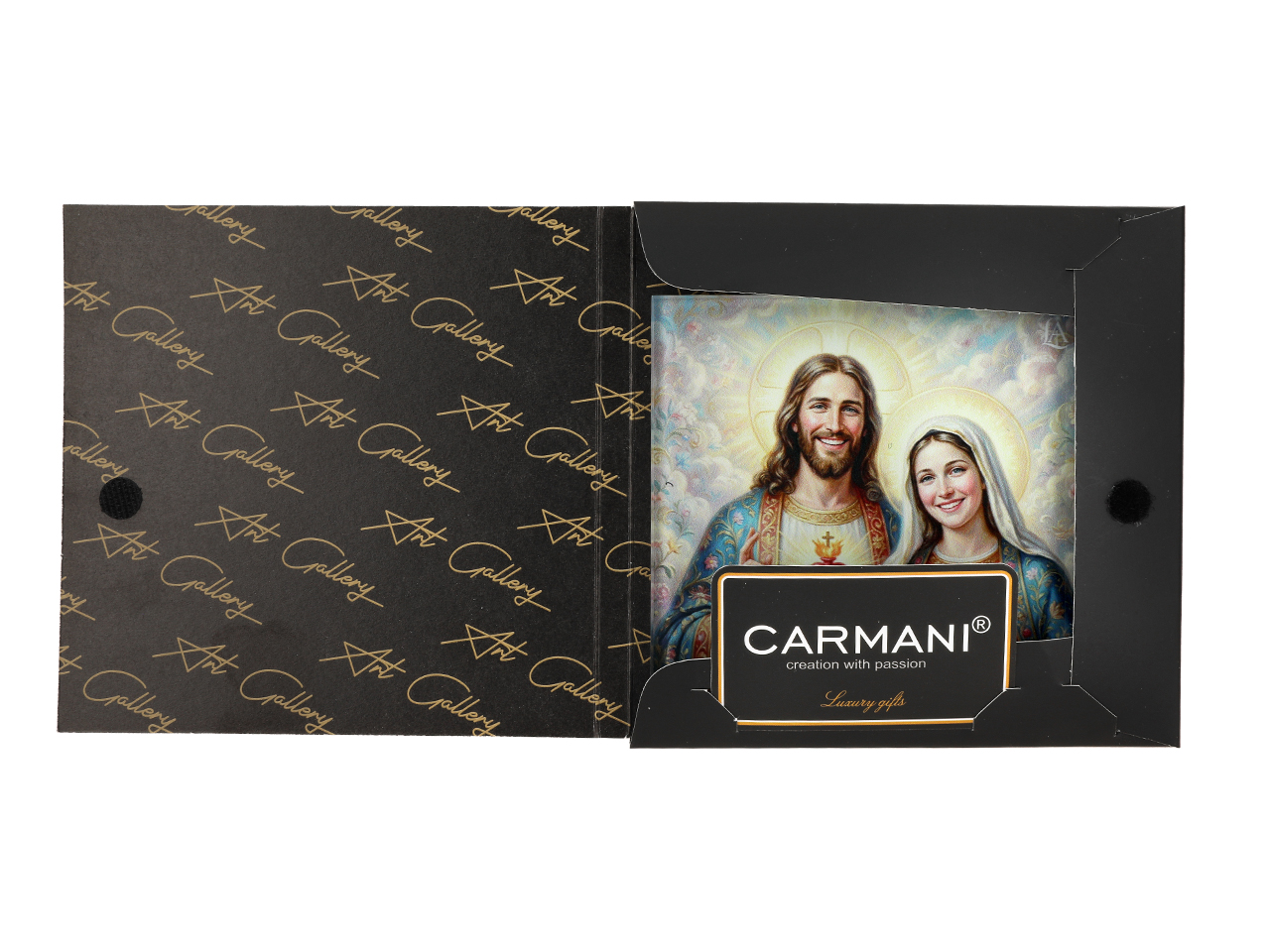 Podkładka szklana - Lumen Artis, Maryja z Jezusem (CARMANI) - obrazek 2