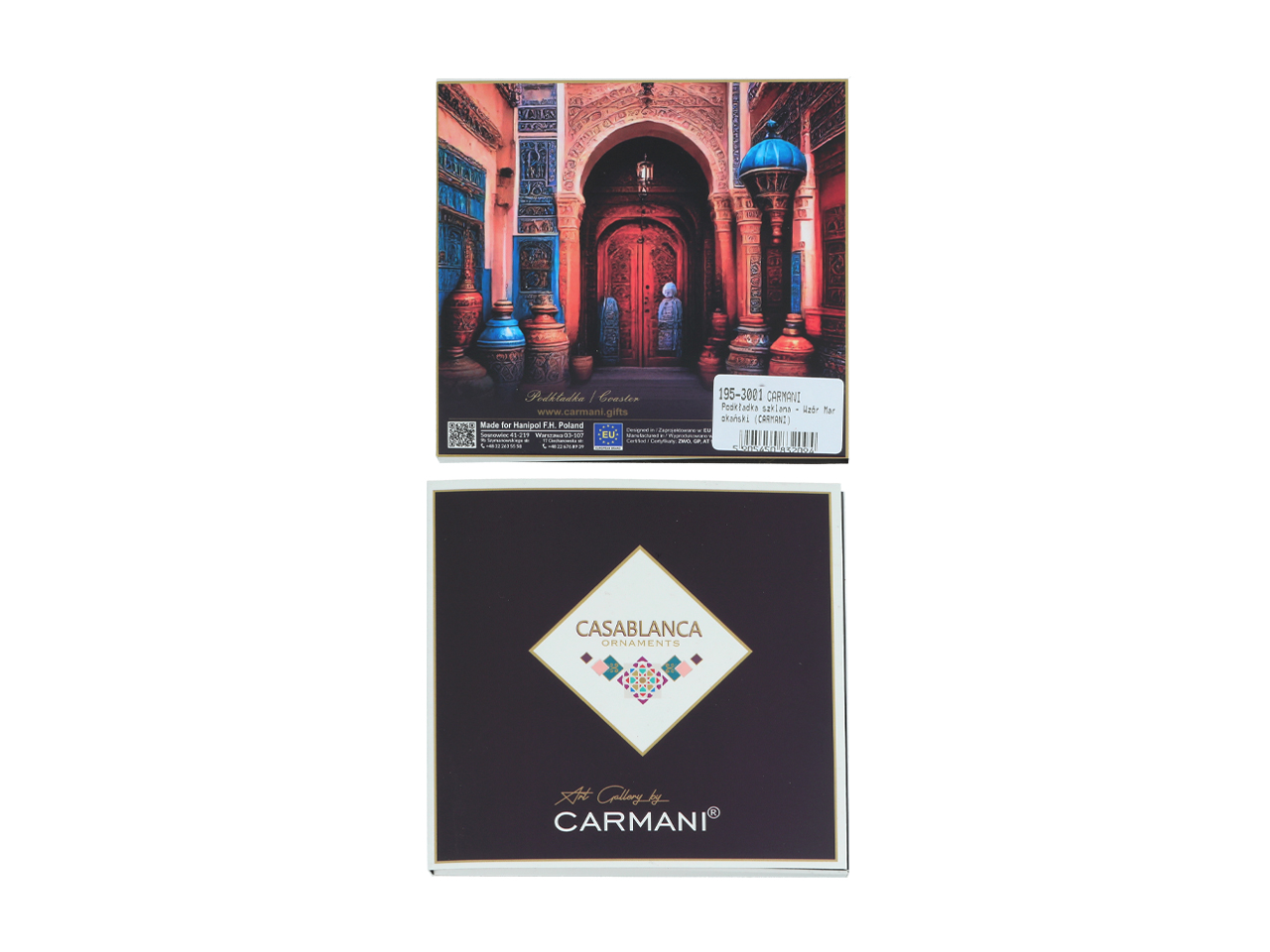 Podkładka szklana - Wzór Marokański (CARMANI) - obrazek 4