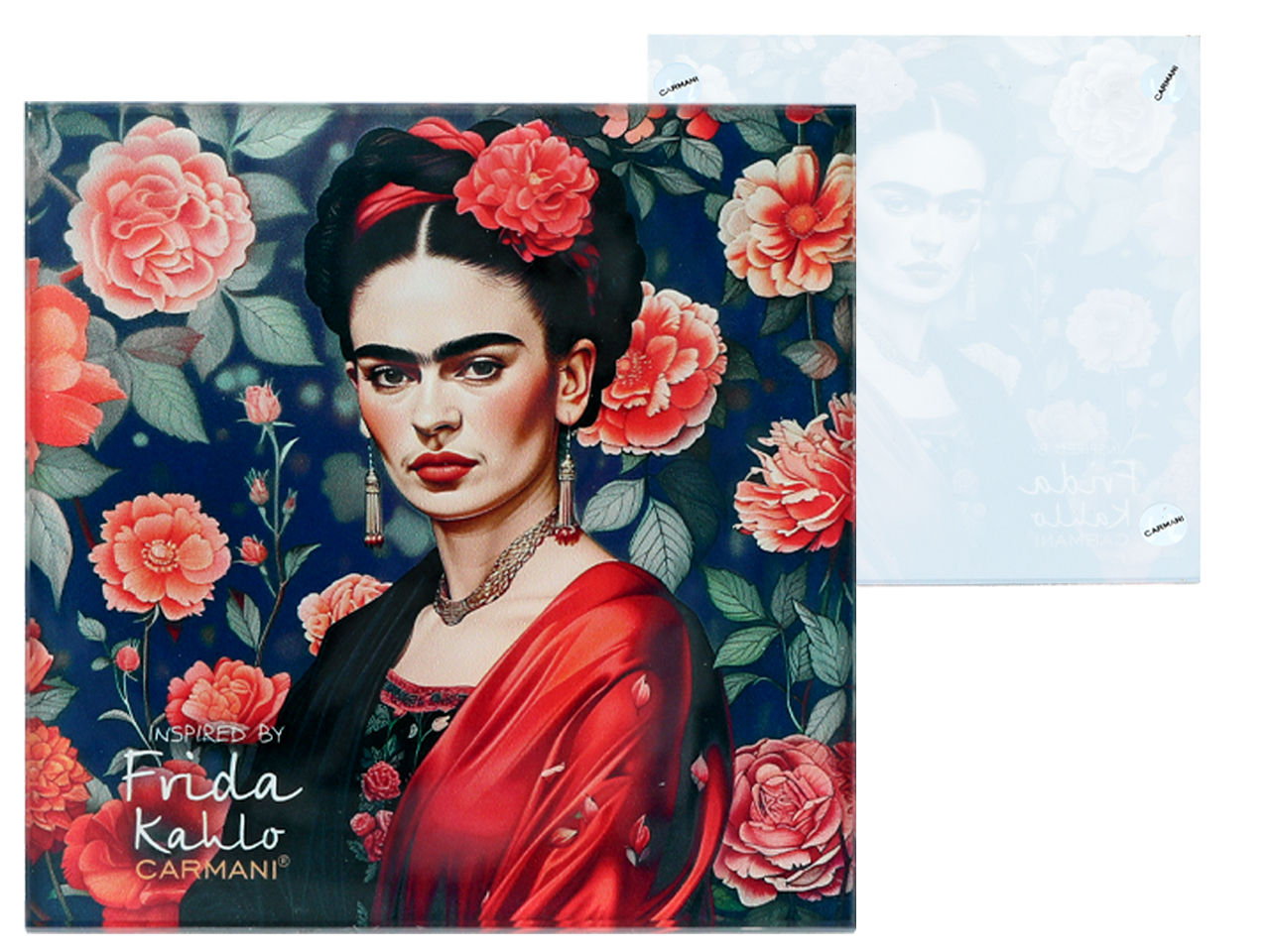 Podkładka szklana - inspirowana malarstwem F. Kahlo(CARMANI) - obrazek 2