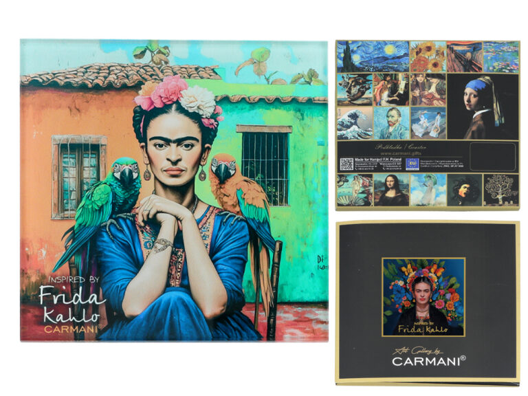 Podkładka szklana - inspirowana malarstwem F. Kahlo(CARMANI)