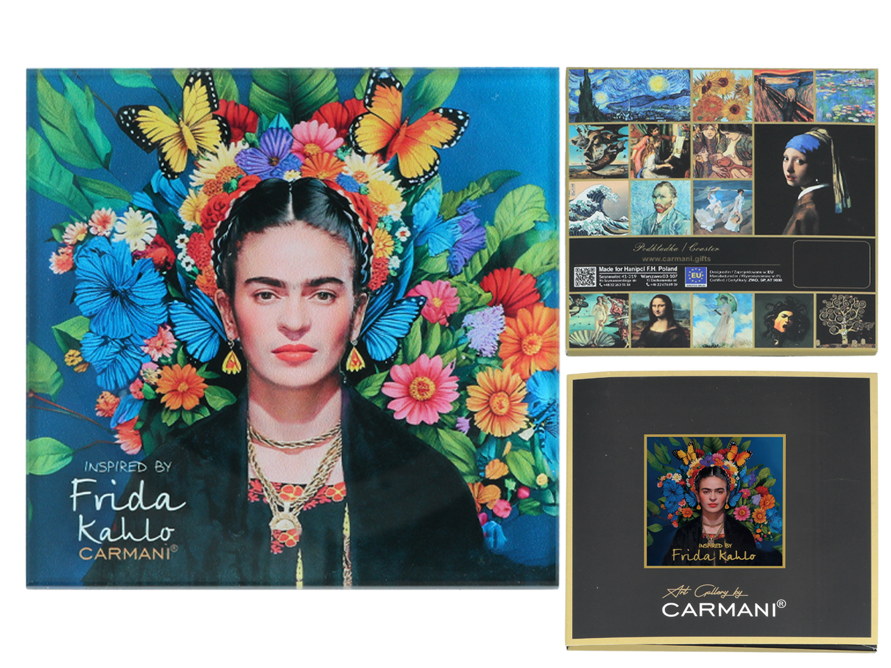 Podkładka szklana - F. Kahlo(CARMANI)