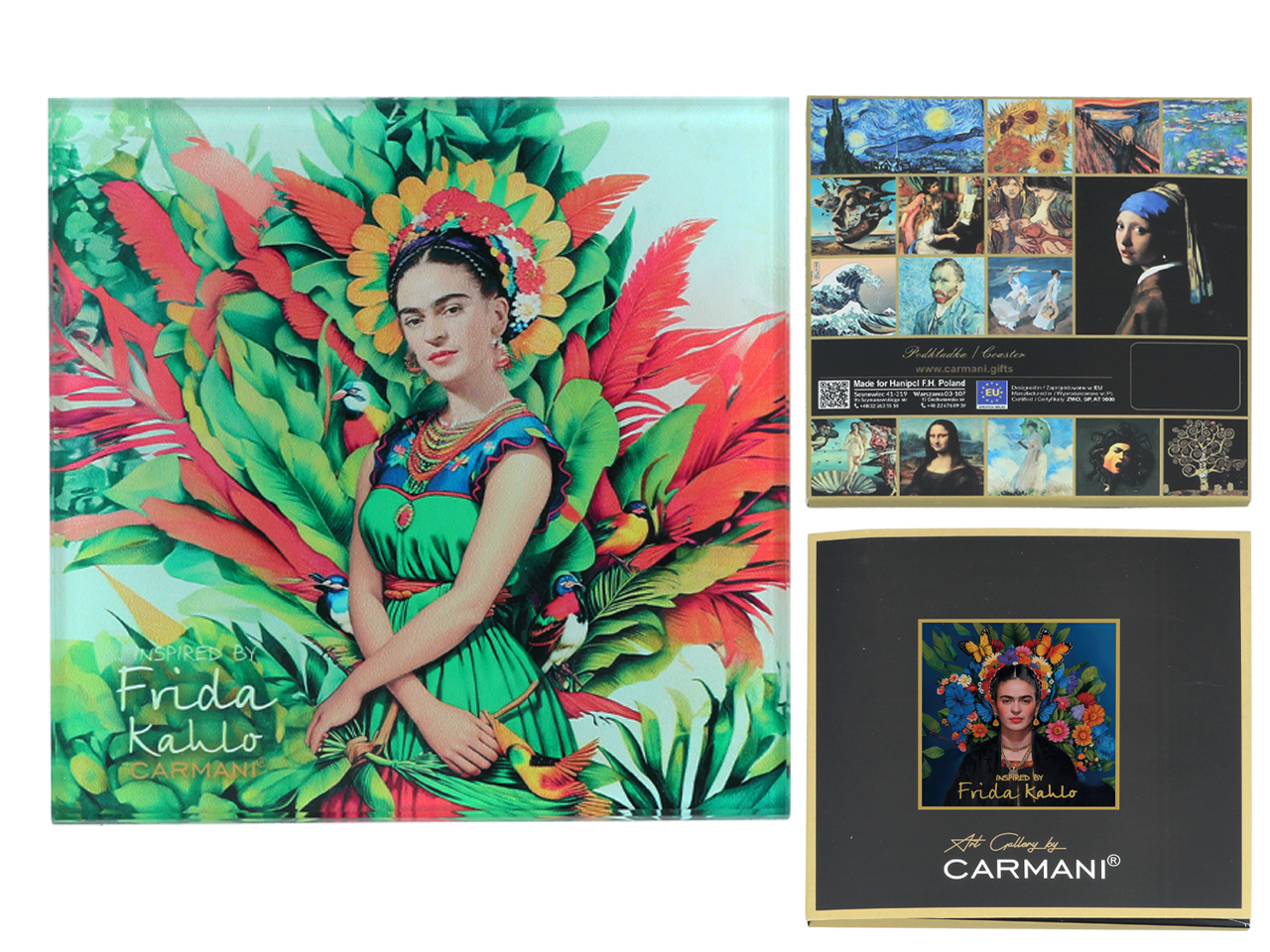 Podkładka szklana - F. Kahlo(CARMANI)