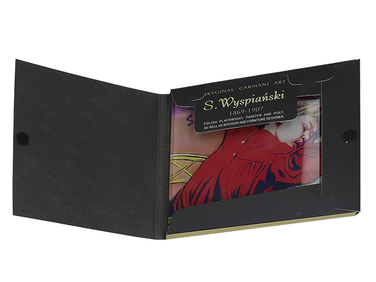 Podkładka szklana - S. Wyspiański, Śpiący Staś (CARMANI) - obrazek 3