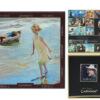 Podkładka szklana - J. Sorolla, Dziewczyna na plaży (CARMANI)