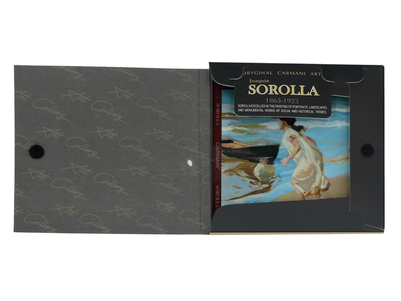 Podkładka szklana - J. Sorolla, Dziewczynka wchodzi do morza (CARMANI) - obrazek 3