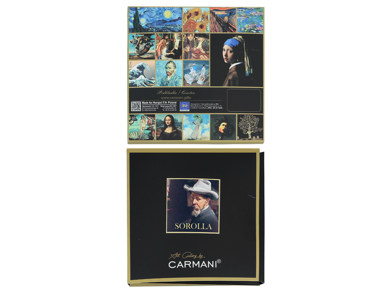 Podkładka szklana - J. Sorolla, Dziewczynka wchodzi do morza (CARMANI) - obrazek 4