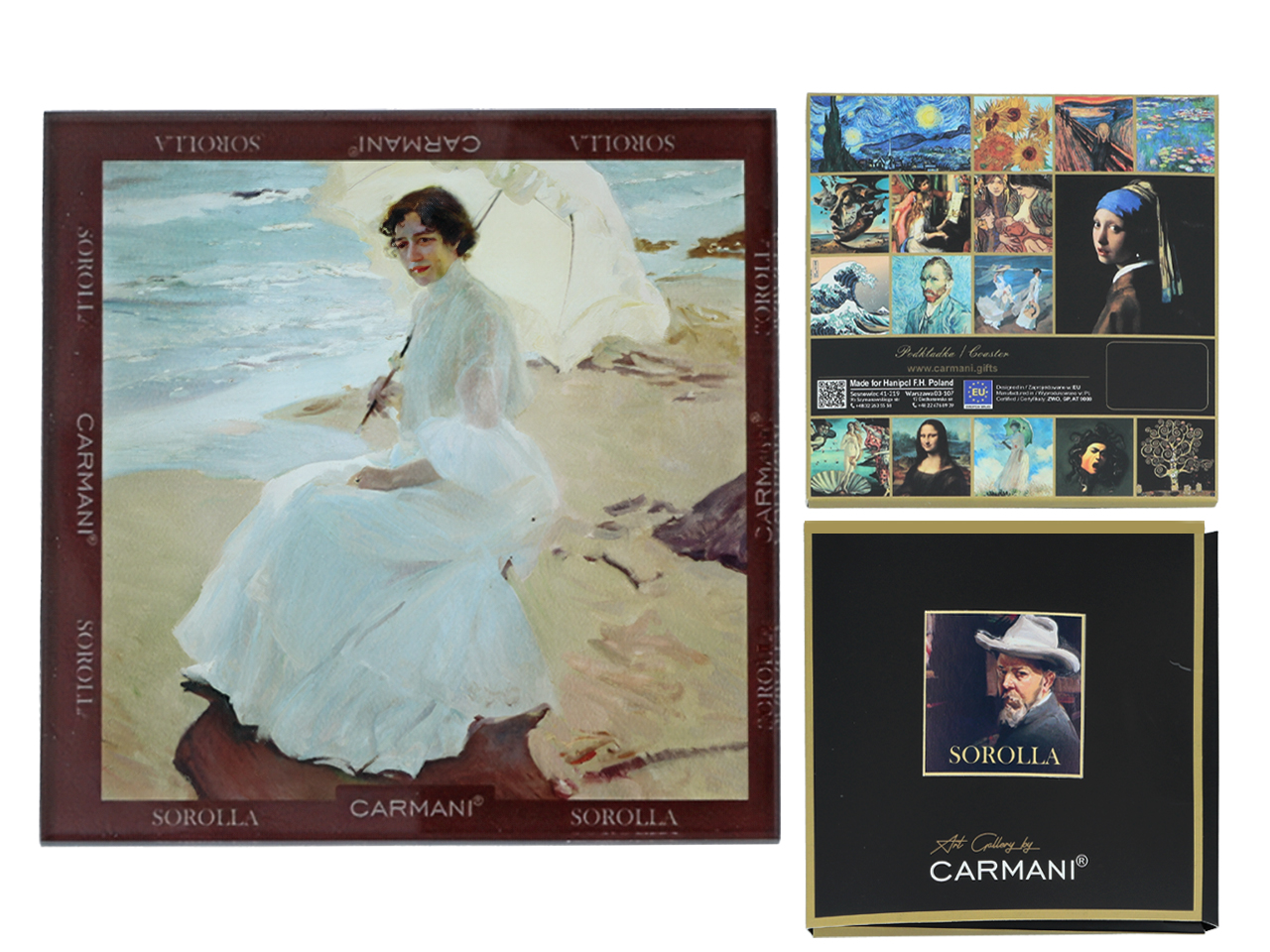 Podkładka szklana - J. Sorolla (CARMANI)