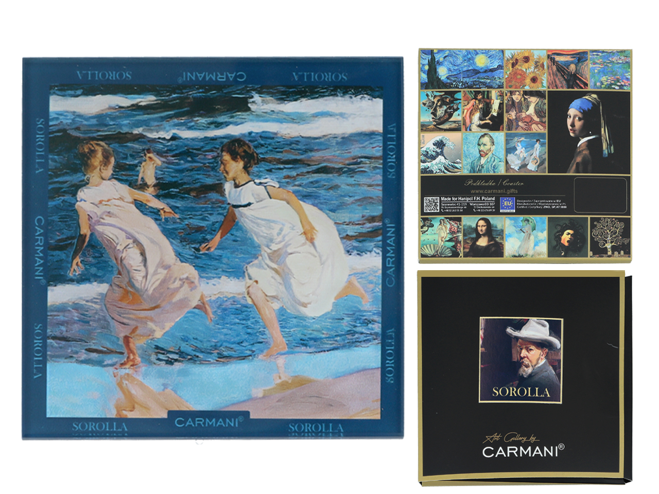 Podkładka szklana - J. Sorolla (CARMANI)