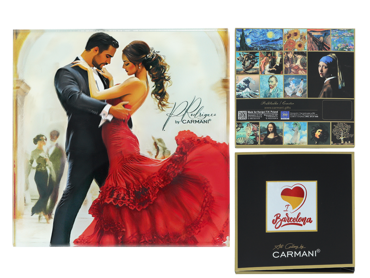 Podkładka szklana - P. Rodriguez, Paso Doble (CARMANI)
