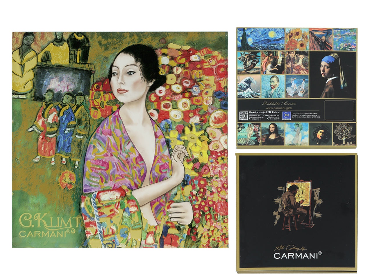 Podkładka szklana - G. Klimt, Tancerka (CARMANI)