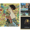 Podkładka szklana - G. Klimt, Kobieta z wachlarzem (CARMANI)