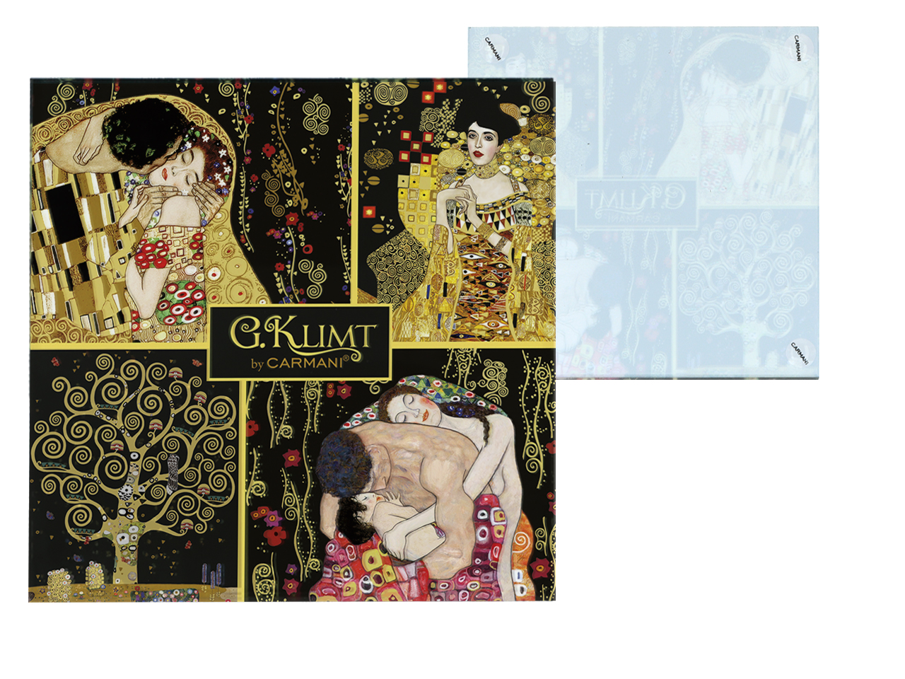Podkładka szklana - G. Klimt, kolaż (CARMANI) - obrazek 2