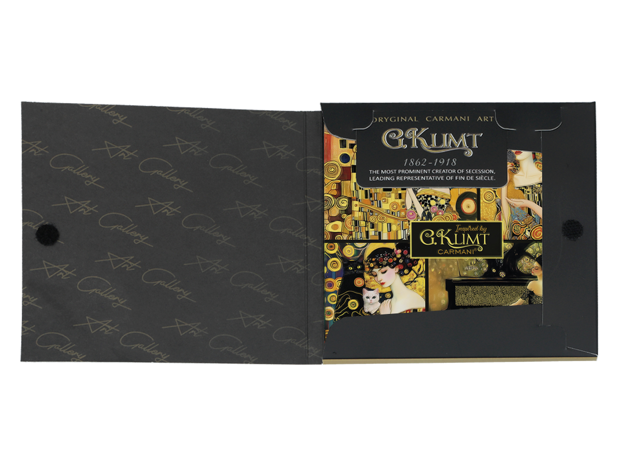 Podkładka szklana - G. Klimt, kolaż (CARMANI) - obrazek 3