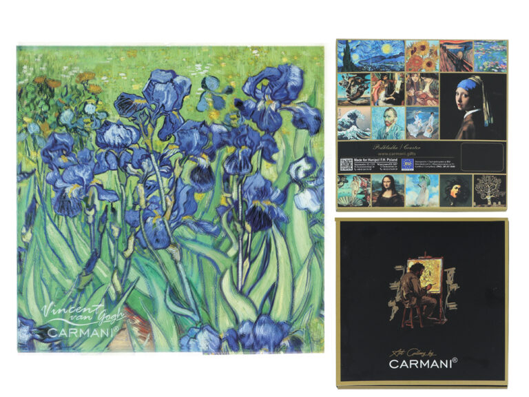 Podkładka szklana - V. van Gogh, Irysy (CARMANI)