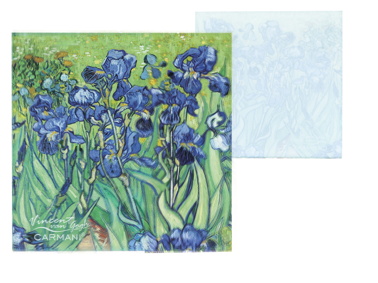 Podkładka szklana - V. van Gogh, Irysy (CARMANI) - obrazek 2