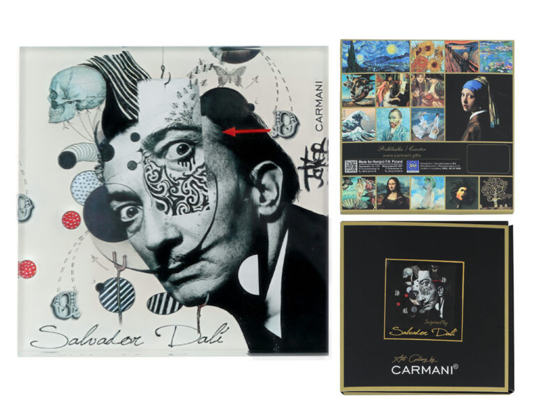 Podkładka szklana - inspirowana malarstwem S. Dali (CARMANI)