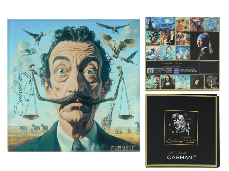 Podkładka szklana - inspirowana malarstwem S. Dali (CARMANI)