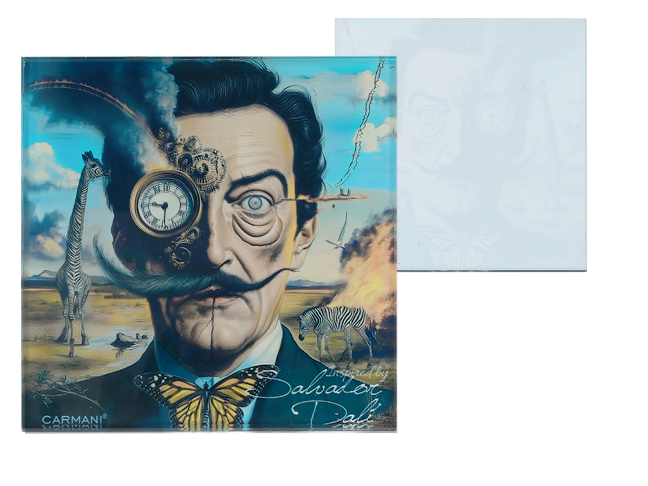 Podkładka szklana - inspirowana malarstwem S. Dali (CARMANI) - obrazek 2