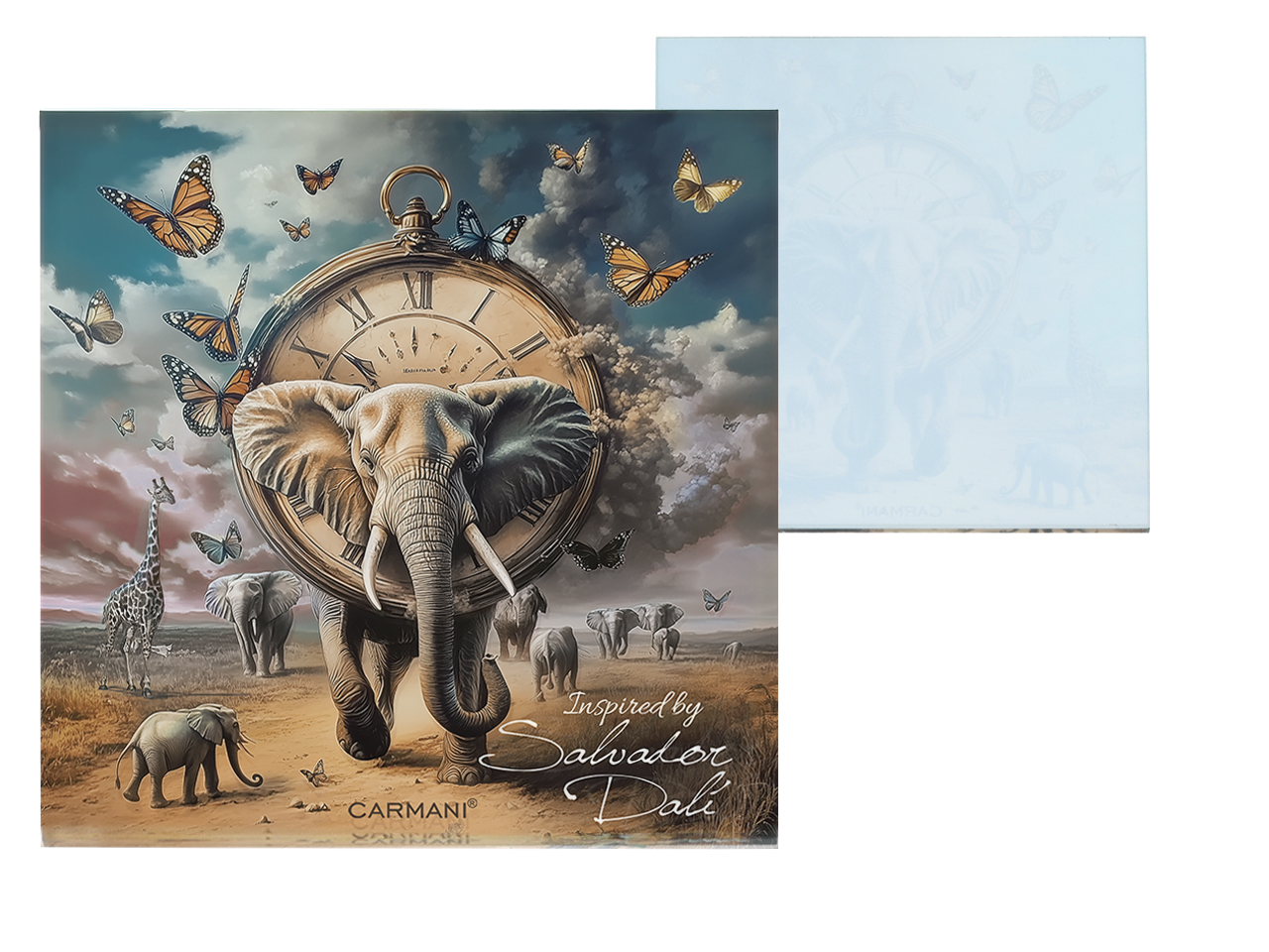 Podkładka szklana - inspirowana malarstwem S. Dali (CARMANI) - obrazek 2