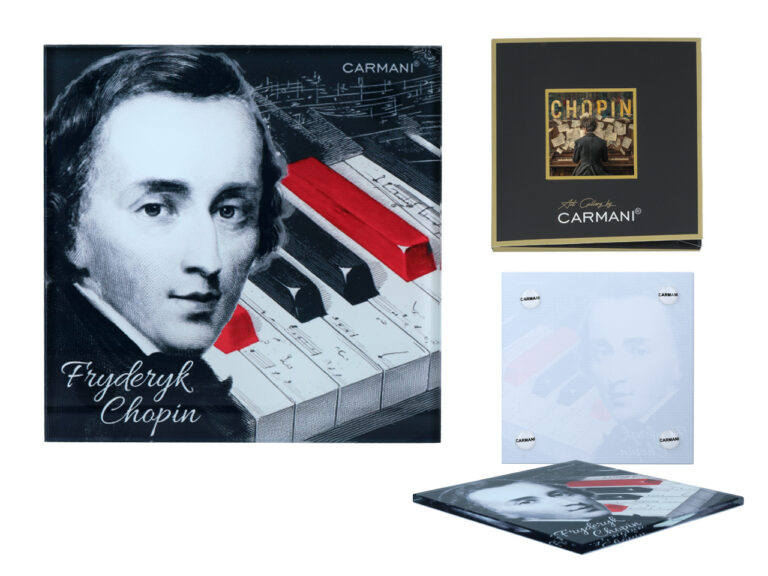 Podkładka szklana - F. Chopin (CARMANI)