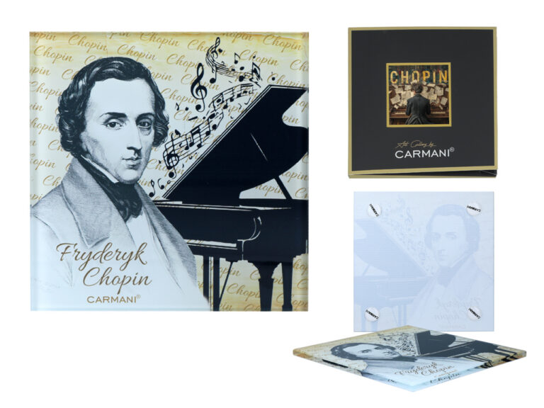 Podkładka szklana - F. Chopin (CARMANI)