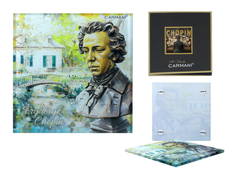 Podkładka szklana - F. Chopin (CARMANI)