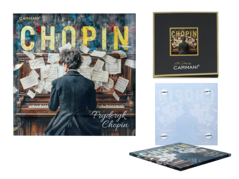 Podkładka szklana - F. Chopin (CARMANI)