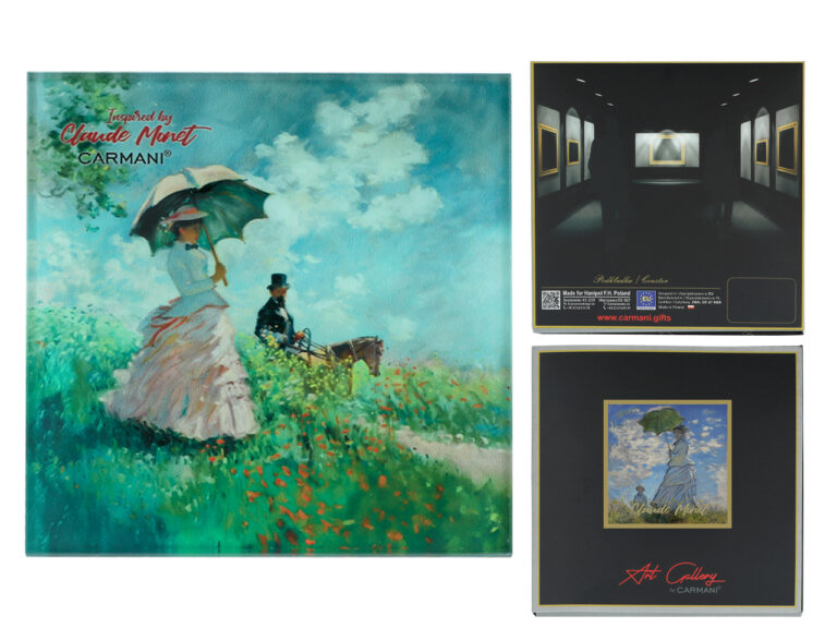 Podkładka szklana - inspirowana malarstwem C. Monet (CARMANI)