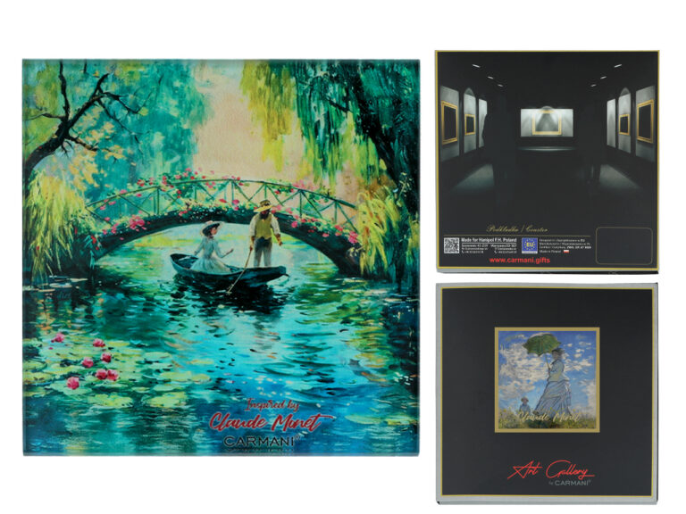 Podkładka szklana - inspirowana malarstwem C. Monet (CARMANI)