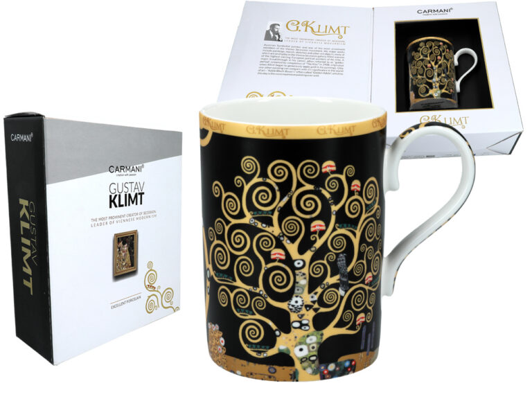 Kubek - G. Klimt, Drzewo życia (CARMANI)
