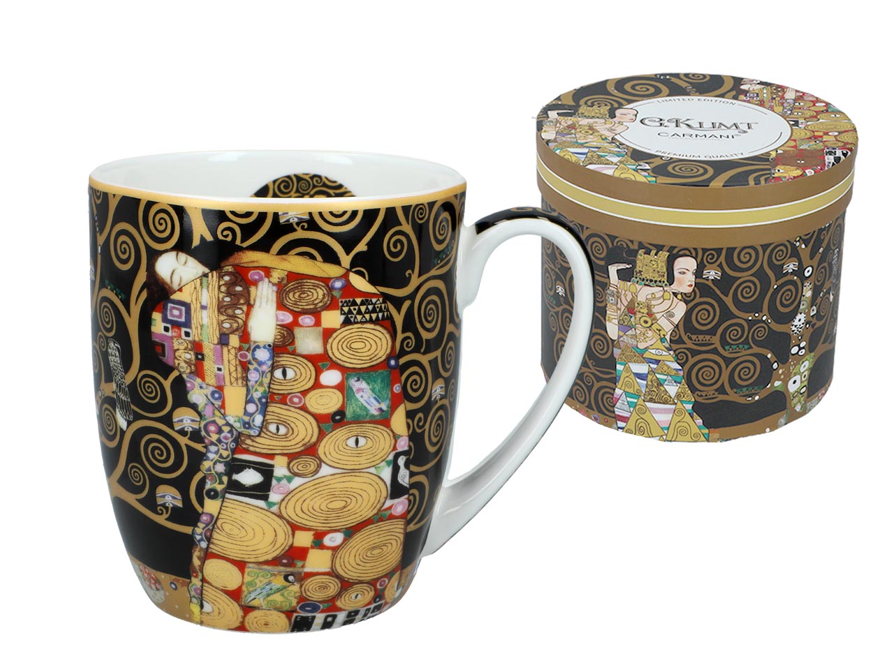 Kubek Camio - G. Klimt, Pocałunek (CARMANI)