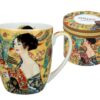 Kubek Camio - G. Klimt, Dama z wachlarzem (CARMANI)