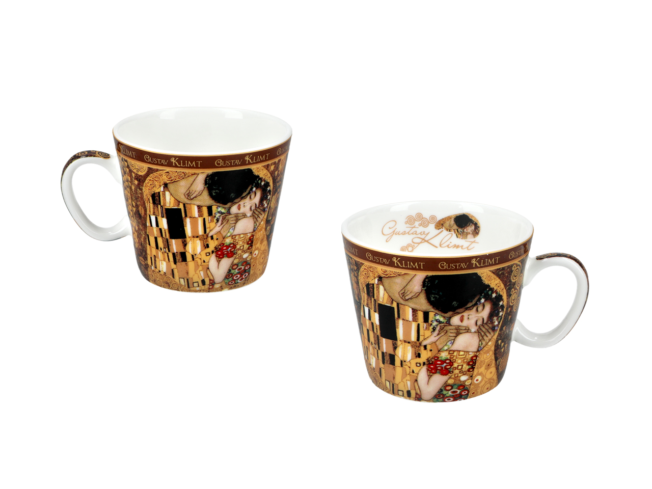 Filiżanka espresso - G. Klimt, Pocałunek (CARMANI) - obrazek 2