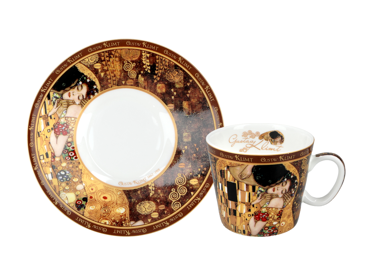 Filiżanka espresso - G. Klimt, Pocałunek (CARMANI) - obrazek 3